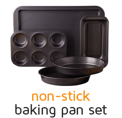 Sunbeam 76893.05 Kitchen Bake 5-Piece Bakeware Set