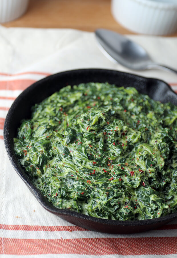 Easy Keto Creamed Spinach | Ruled Me