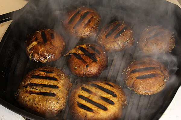 Guilt Free Portobello Bun Burgers