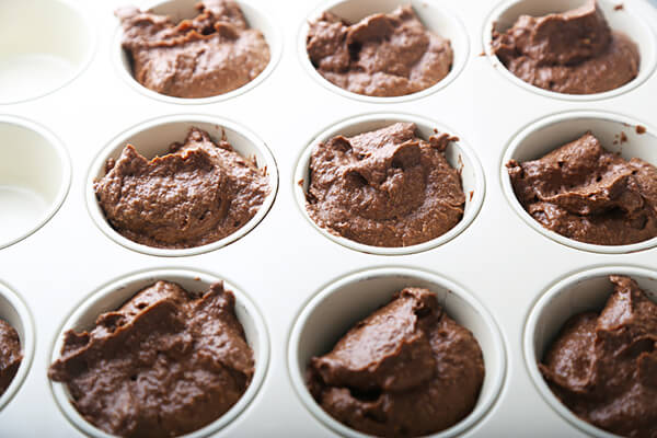 Low Carb Chocolate Brownie Cupcakes