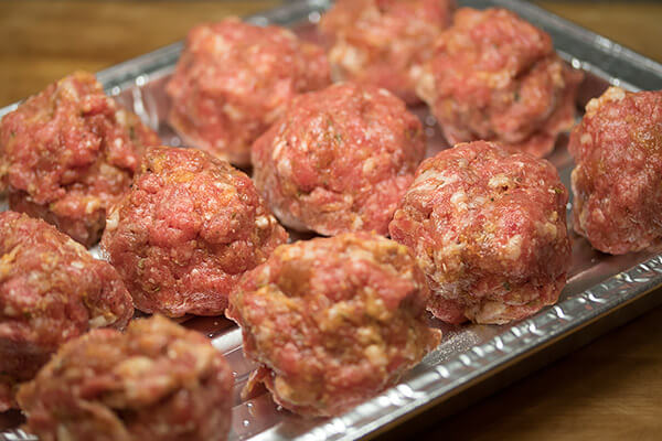 Italian Sausage & Pepperjack Meatballs