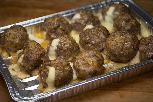 Italian Sausage & Pepperjack Meatballs