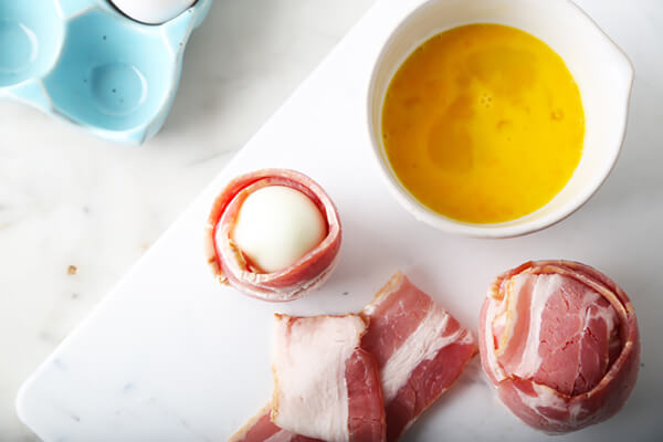 Bacon Wrapped Scotch Eggs