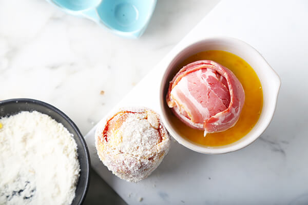 Bacon Wrapped Scotch Eggs