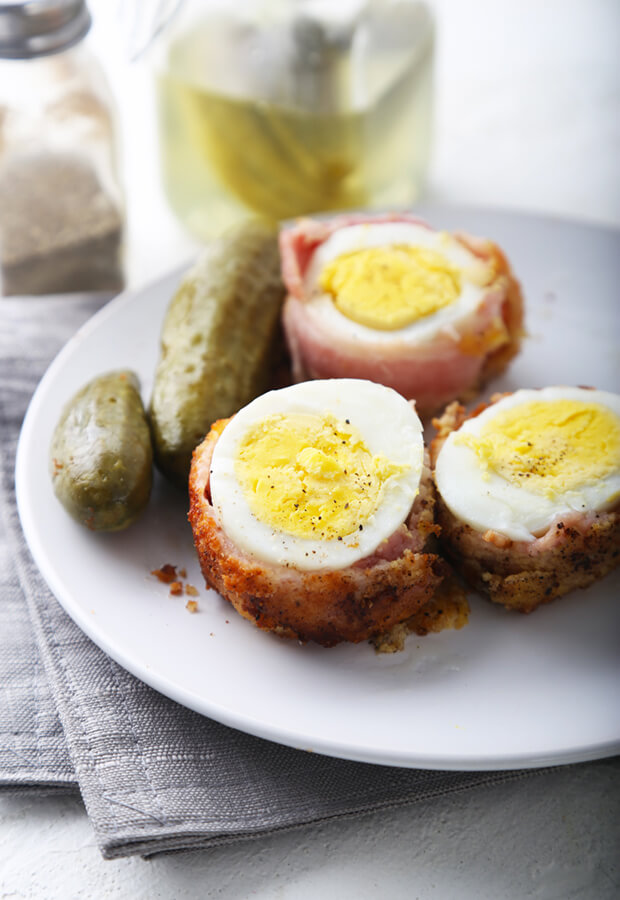 Bacon Wrapped Scotch Eggs