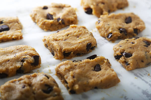 Keto Orange & Chocolate Chunk Cookies