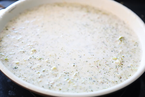 Broccoli, Cheddar & Bacon Chowder