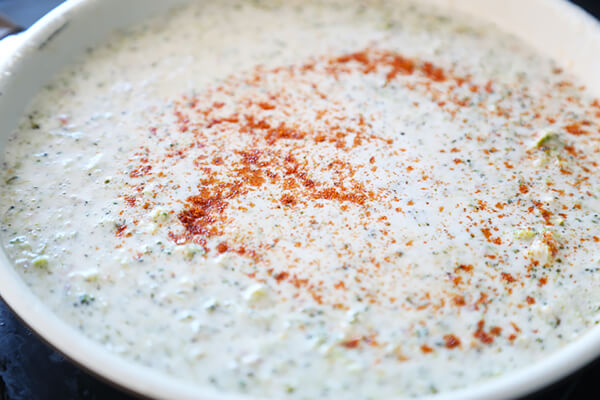 Broccoli, Cheddar & Bacon Chowder