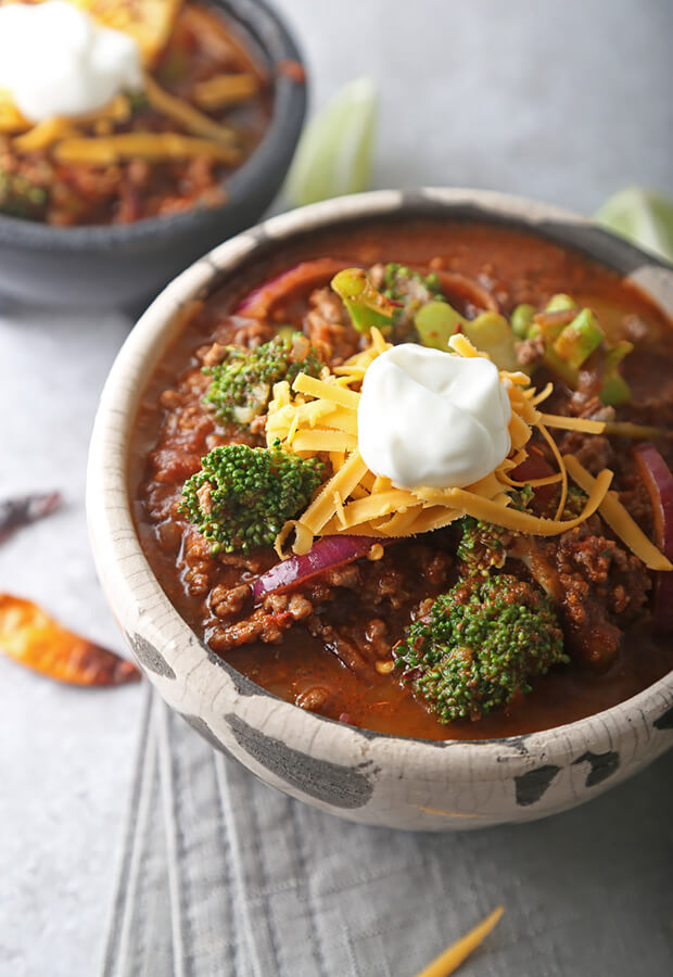 Low Carb Chili with a Kick