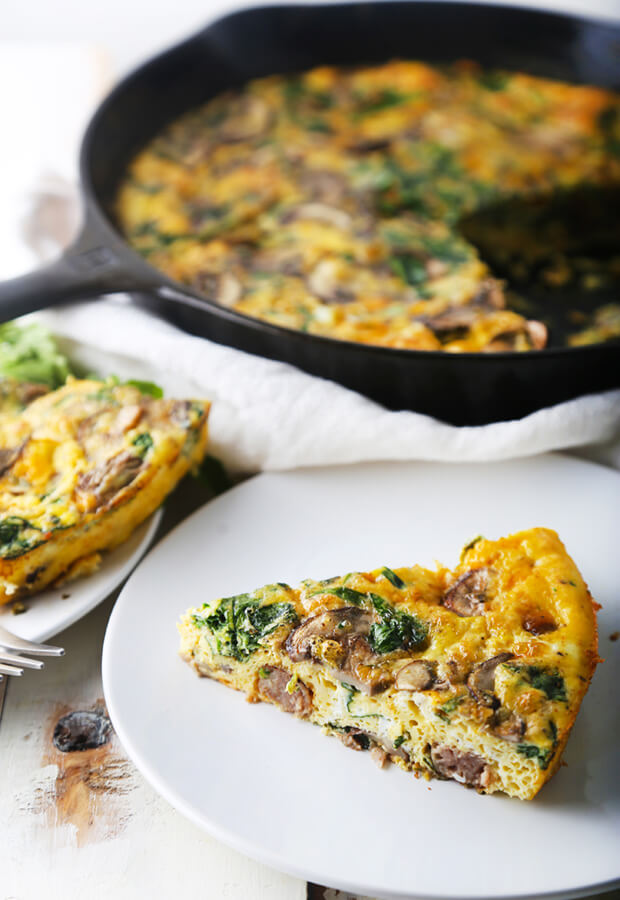 Cast Iron Kitchen Sink Frittata