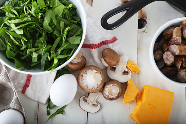 Cast Iron Kitchen Sink Frittata