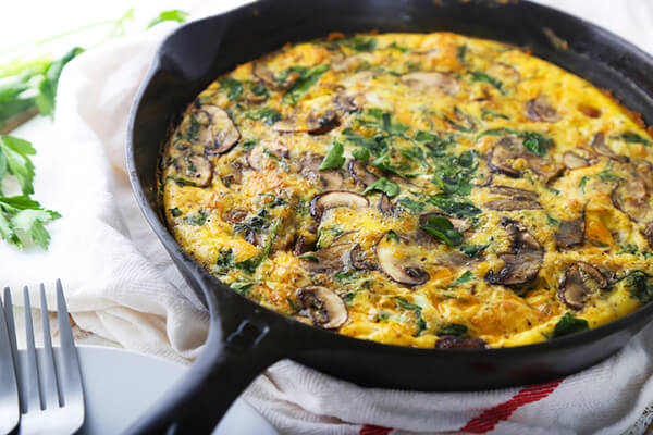 Cast Iron Kitchen Sink Frittata