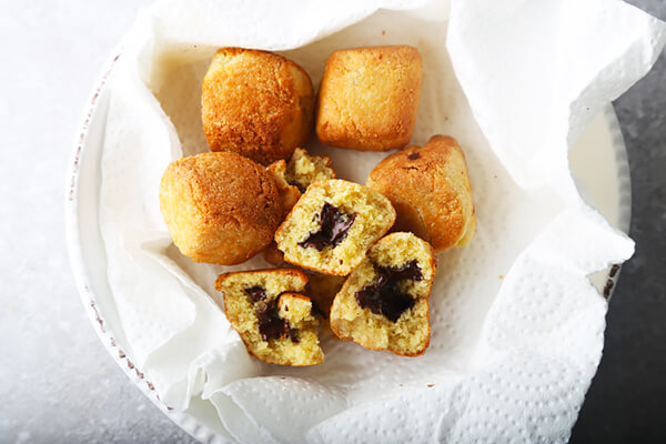 Fried Cookie Dough Balls