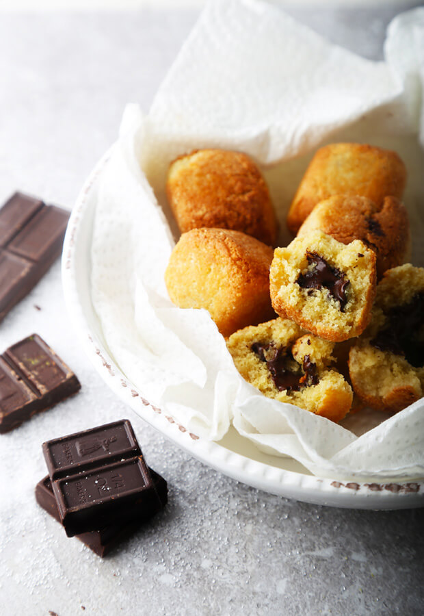 Fried Cookie Dough Balls