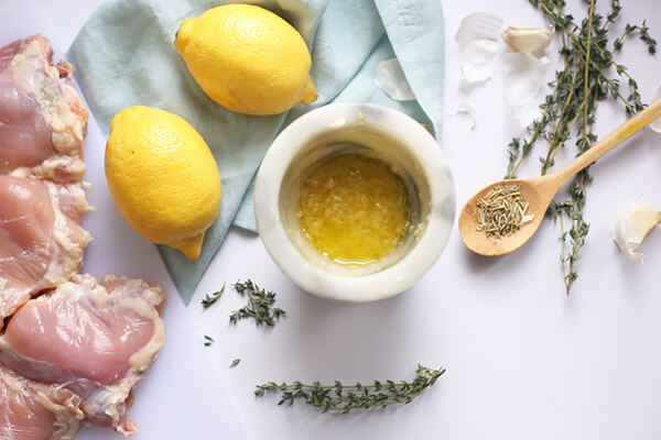 Lemon & Rosemary Roasted Chicken Thighs