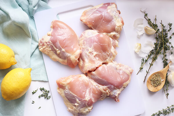 Lemon & Rosemary Roasted Chicken Thighs