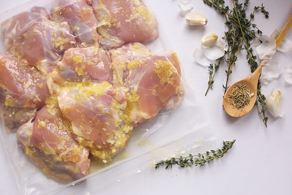 Lemon & Rosemary Roasted Chicken Thighs