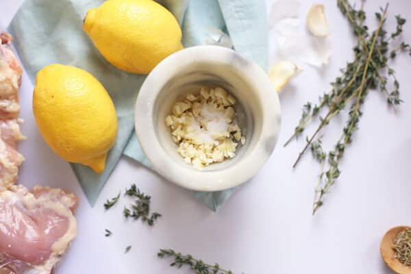 Lemon & Rosemary Roasted Chicken Thighs