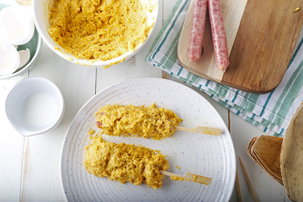 Low Carb Corndogs