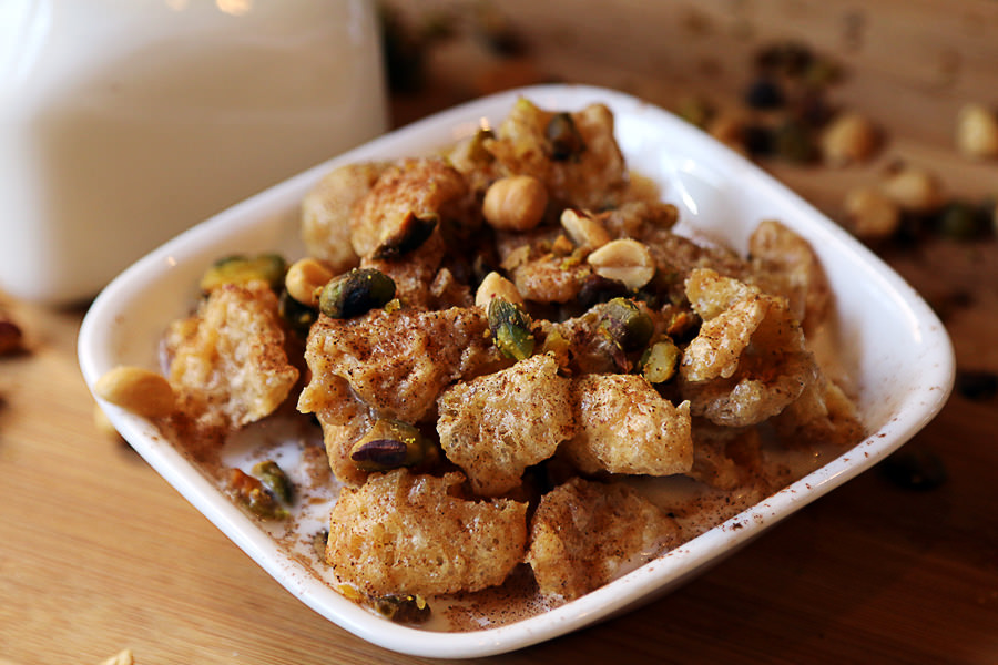 Salted Caramel Pork Rind Cereal - Shared via www.ruled.me