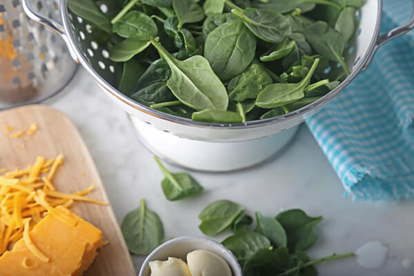 Cheesy Creamed Spinach