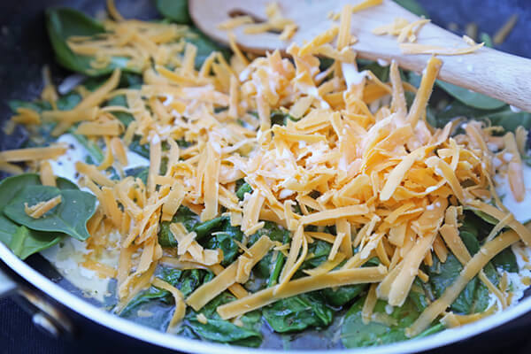 Cheesy Creamed Spinach