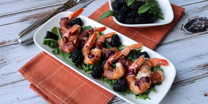 Prosciutto Wrapped Shrimp