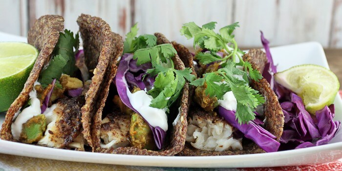 Blackened Tilapia Fish Tacos