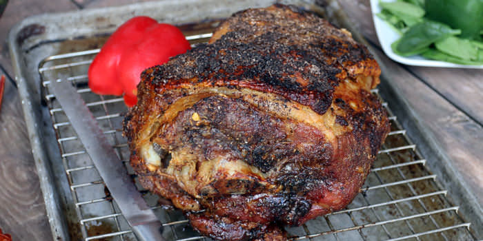 Crispy Skin Slow Roasted Pork Shoulder