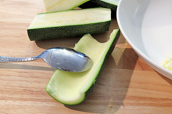 Twice Baked Potato Style Zucchini