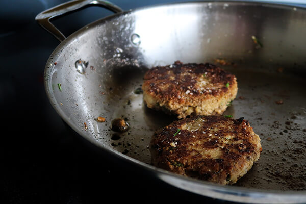 Salmon Patties with Fresh Herbs