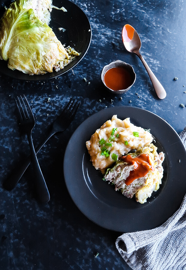 Pork and Cabbage Casserole