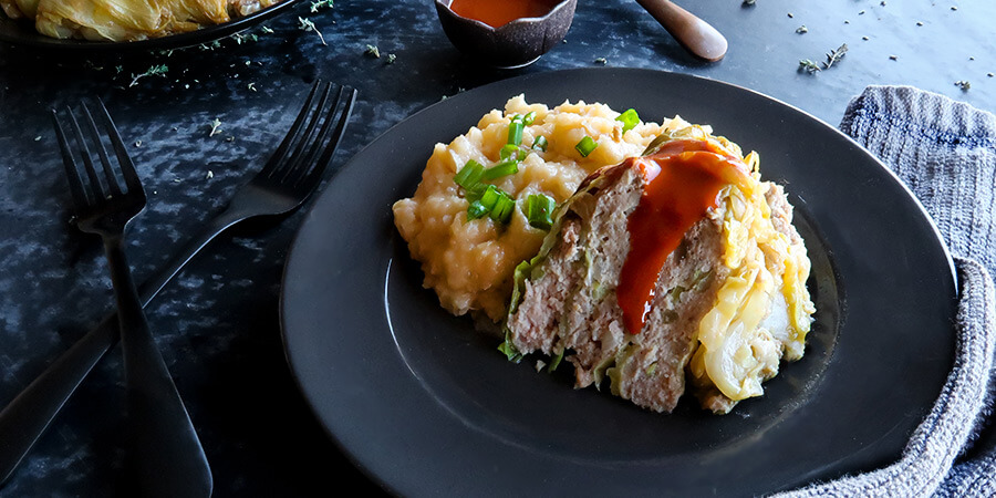 Pork and Cabbage Casserole