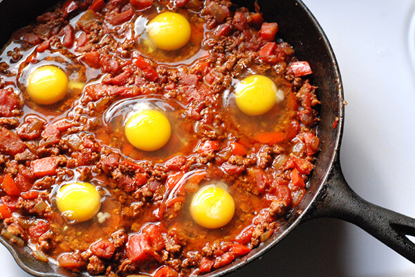 Keto Chorizo Shakshuka | Ruled Me