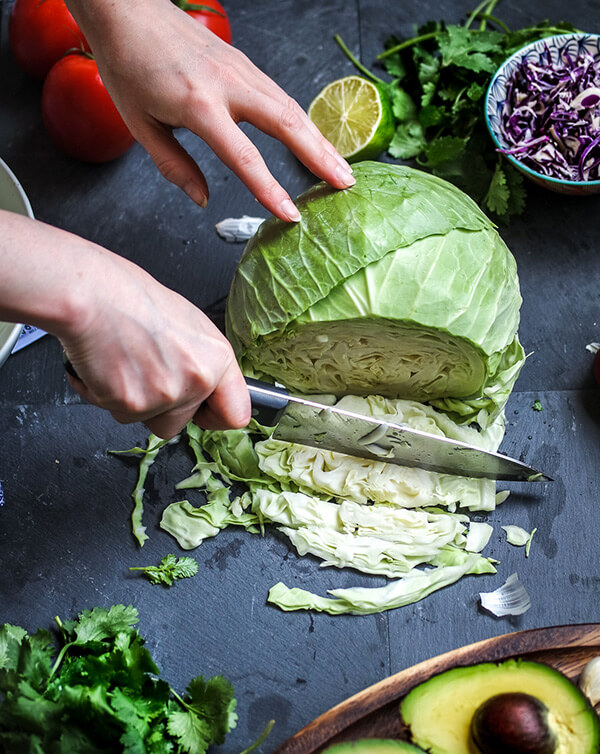 Fiesta Slaw with Avocado Lime Dressing