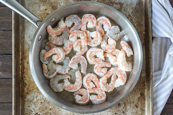 One Pot Shrimp Alfredo