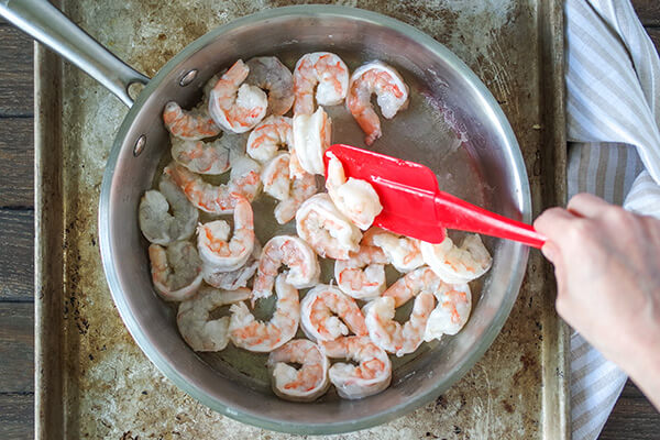 One Pot Shrimp Alfredo