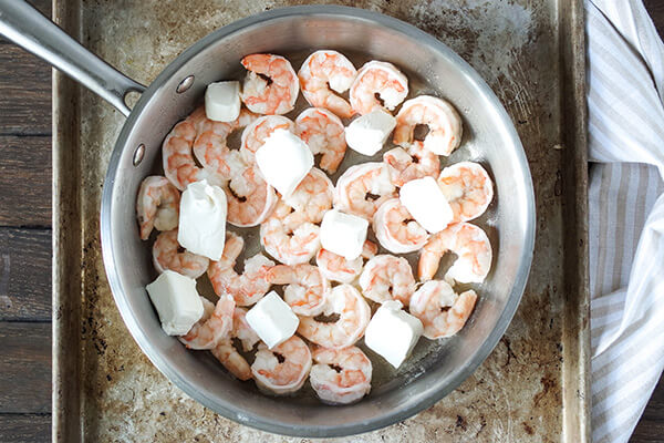 One Pot Shrimp Alfredo