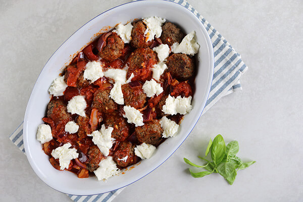 Baked Italian Meatballs