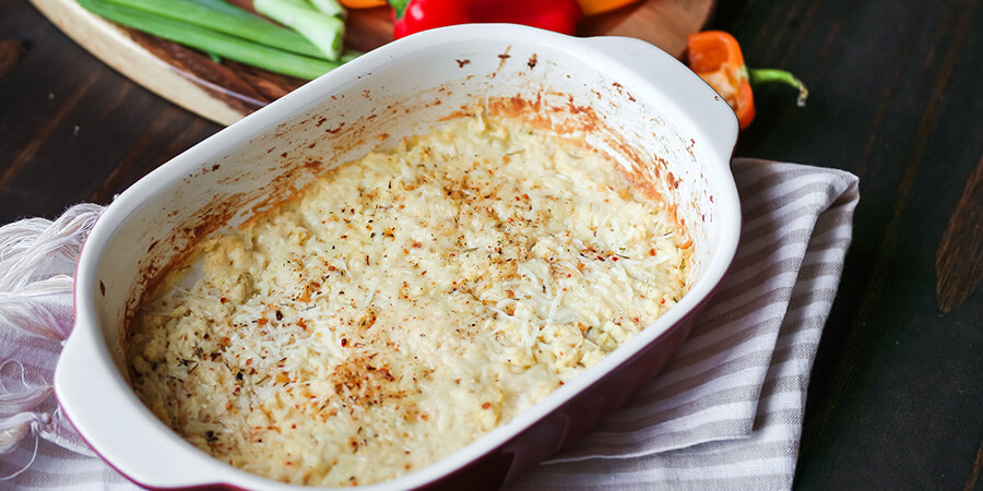 Cheesy Hearts of Palm Dip 