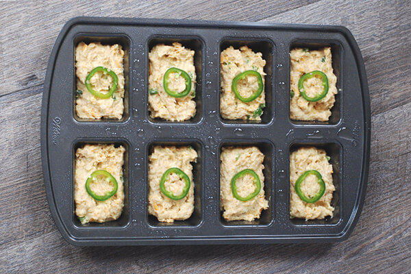 Jalapeno Cornbread Mini Loaves