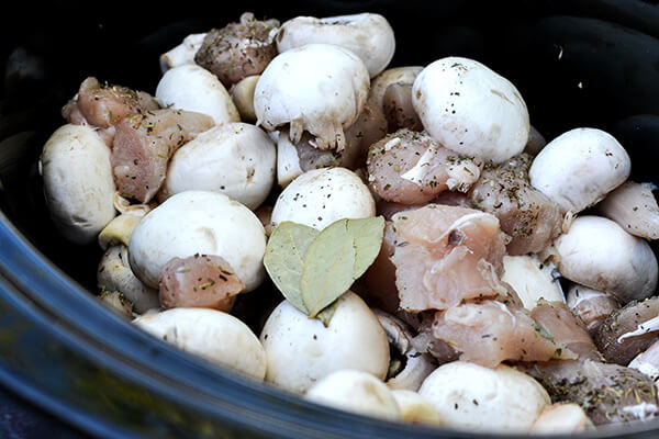 Herb Chicken and Mushroom Stew