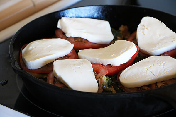 Caprese Chicken Thighs