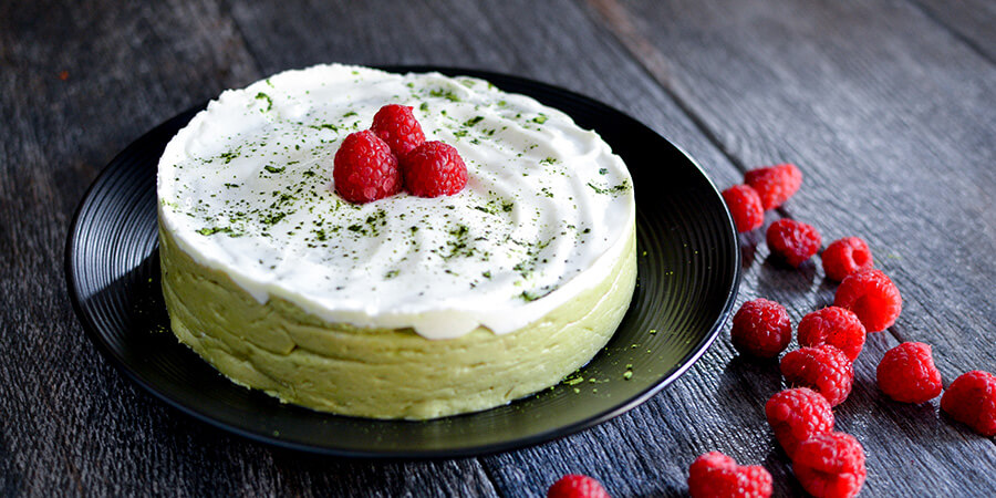 Instant Pot Matcha Cheesecake