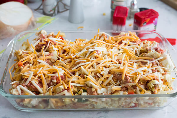 Keto Taco Casserole