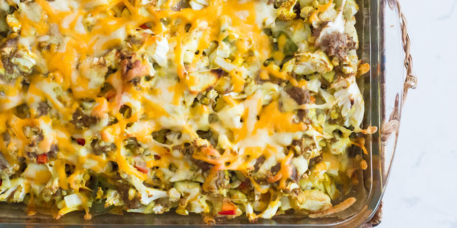 Keto Taco Casserole