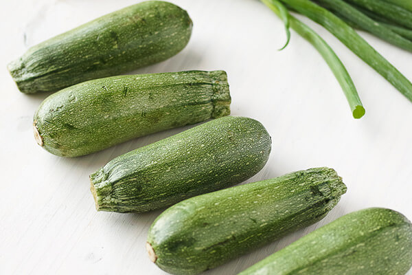 Vegetarian Loaded Zucchini Skins