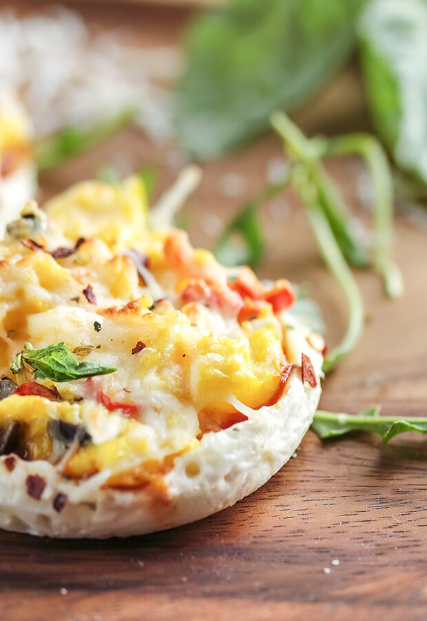 Mini Pizza Egg Bakes