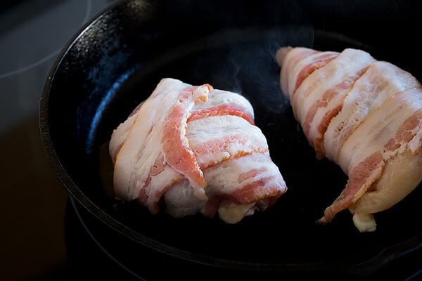 Bacon Wrapped Chicken Bombs