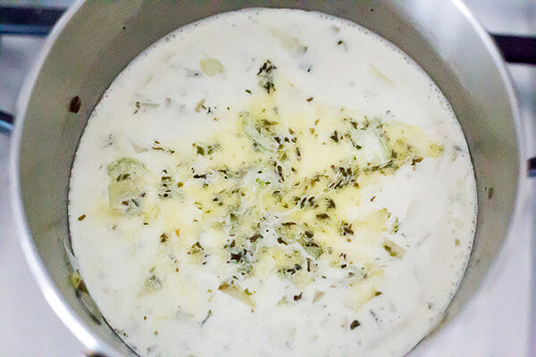 Keto Dill Pickle Soup